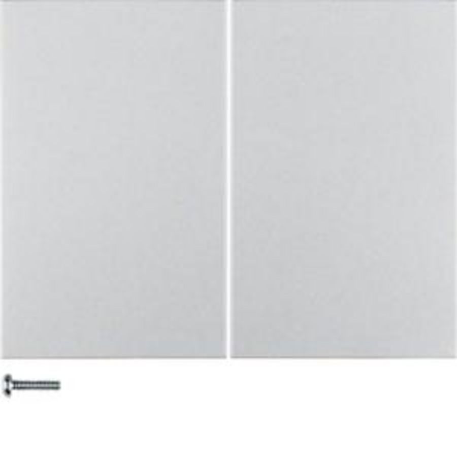 Knop-opzetmodule KNX-RF 2-v berker K.5 aluminium