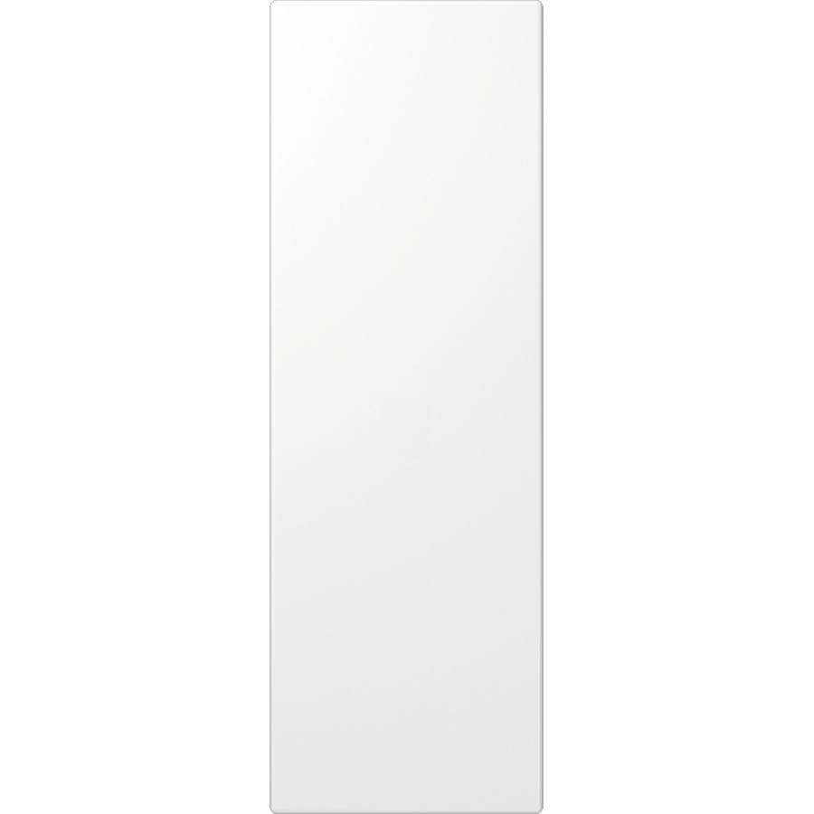Afdekking alpen wit edelstaal 70x212,4mm