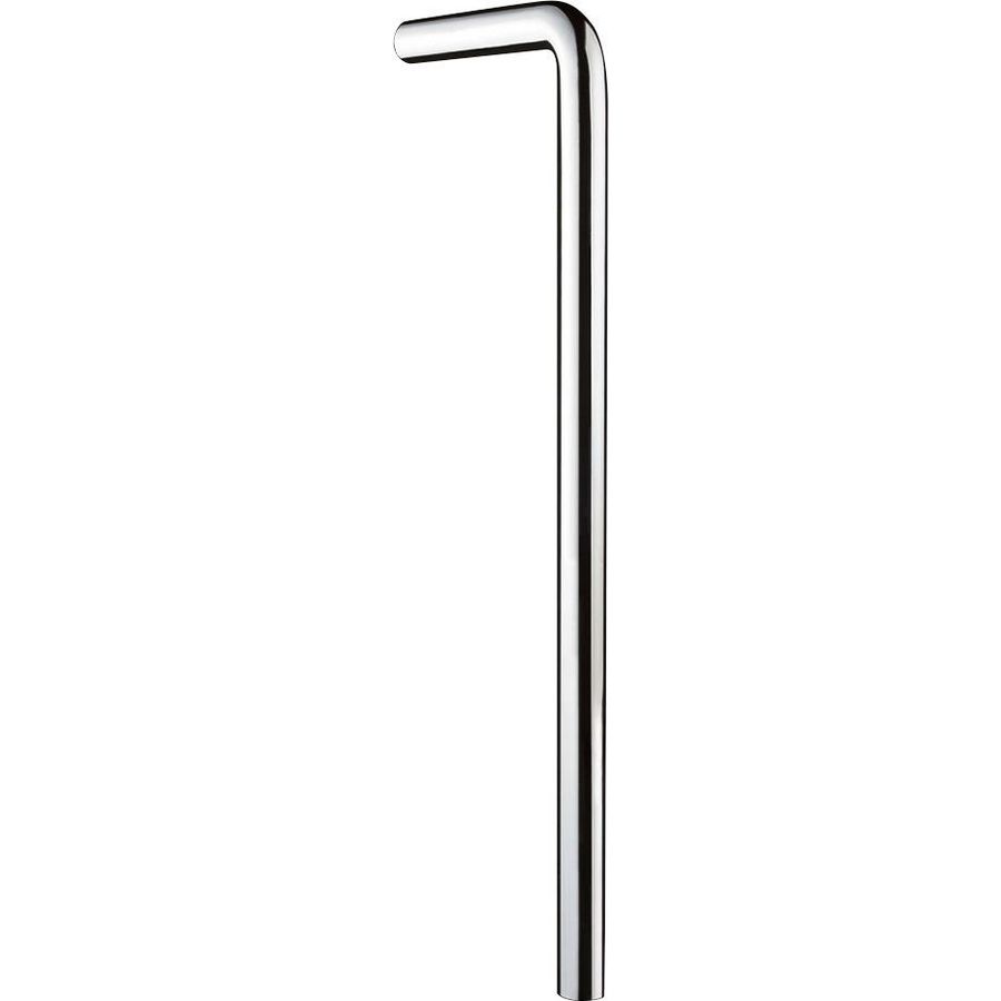 Vlbs 90gr.zonder kraan1.1/4" 220x680mm CHROOM