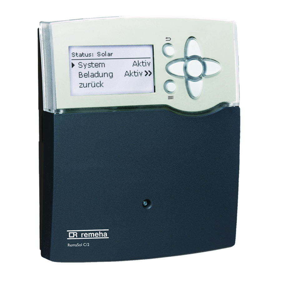 Remasol c/2 regelaar