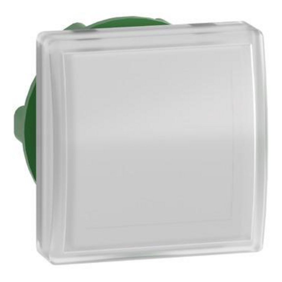 Kop voor signaallamp Vierkant Ø22mm LED Wit Harmony XB5