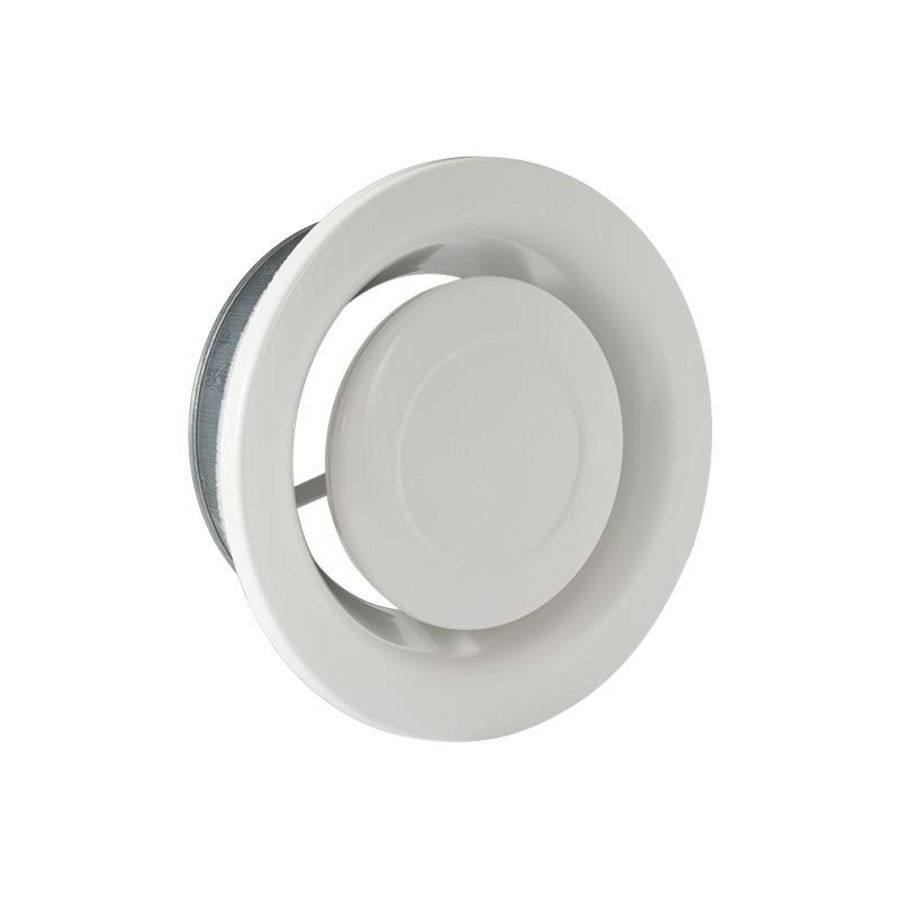 Afvoerventiel+aansluitbus Ø125mm