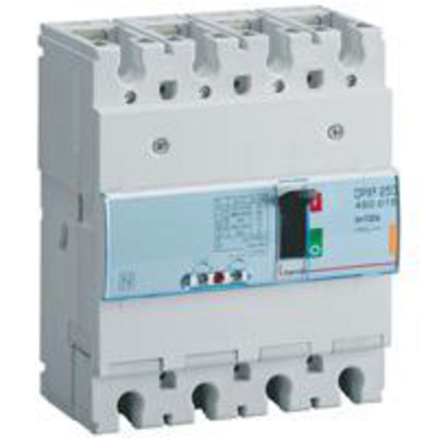 Vermogensschakelaar 250 Thermomagn. 100A 4-polig 25kA DPX3