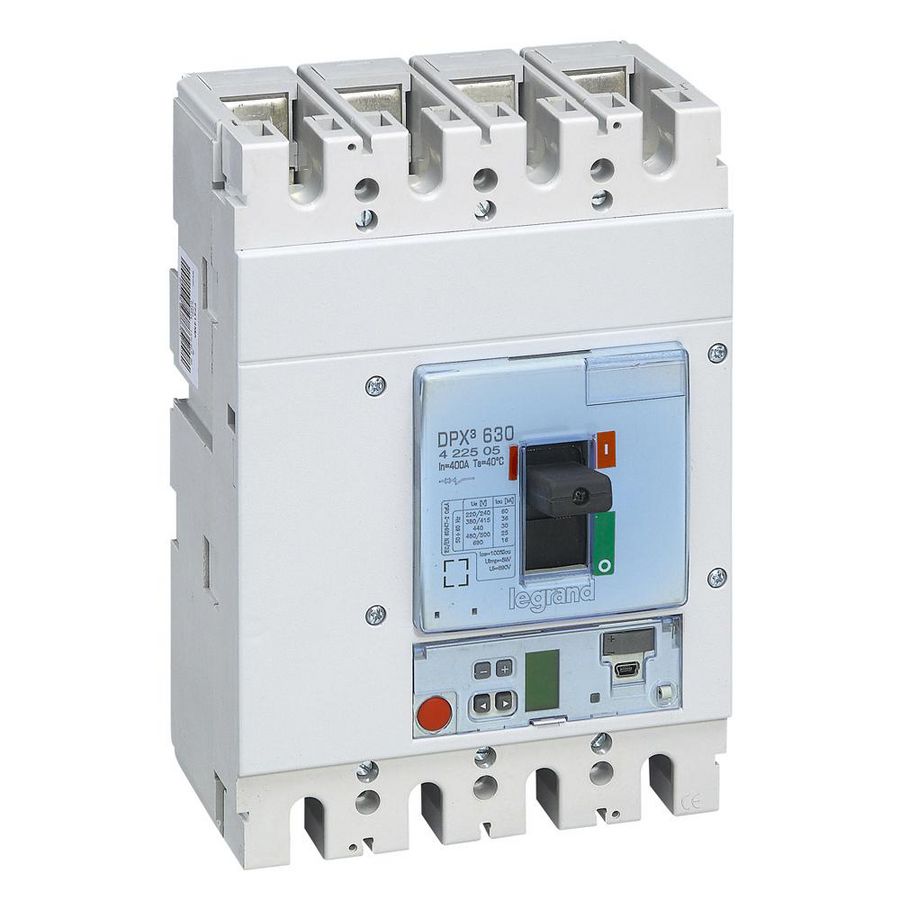 Vermogensschakelaar 630 ELE S1 400A 4-polig 36kA DPX3