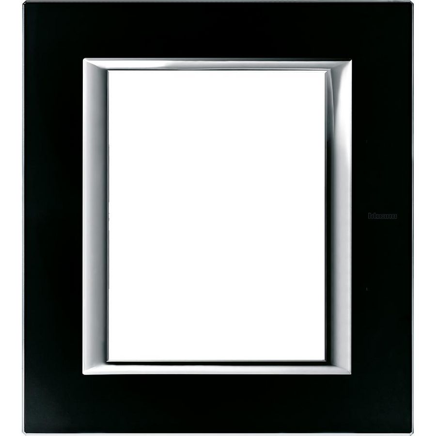 Afdekraam 3 + 3 modulen zwart Axolute