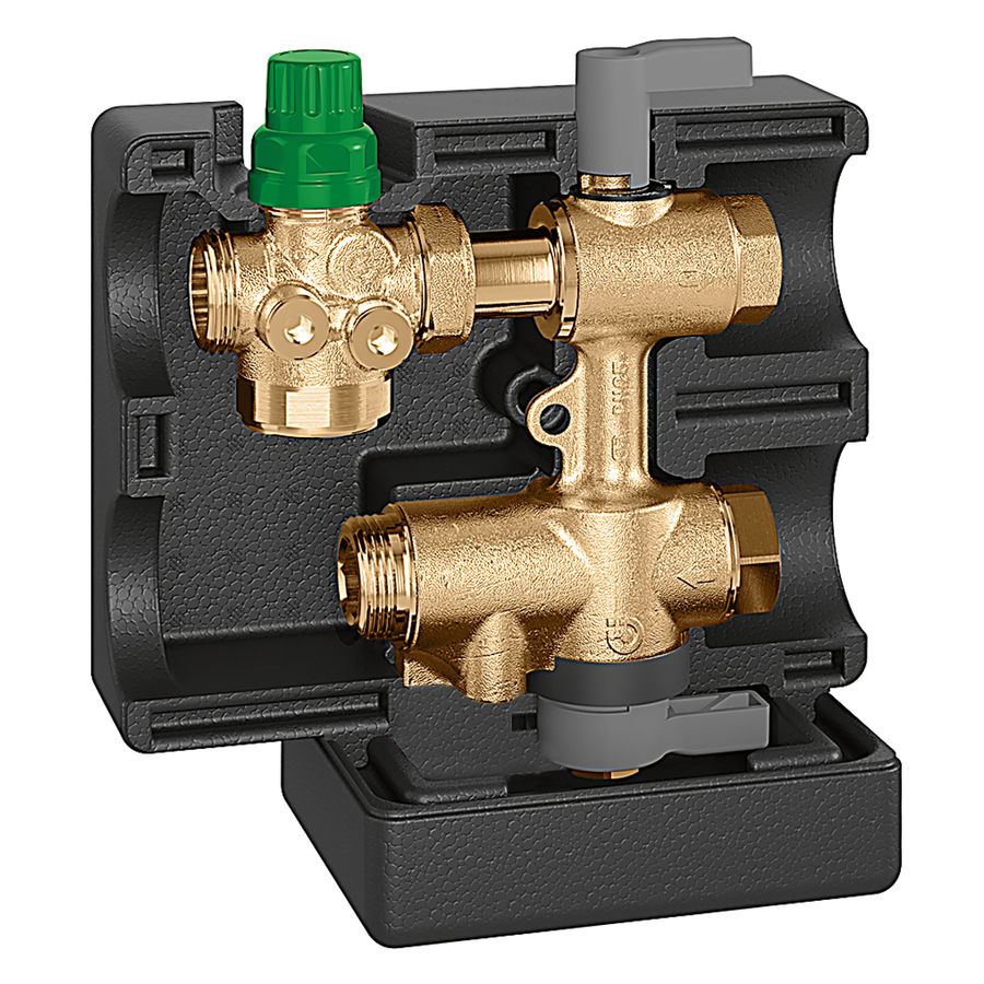Aansluitkit  HVAC- eindunits DN20 incl. isolatie
