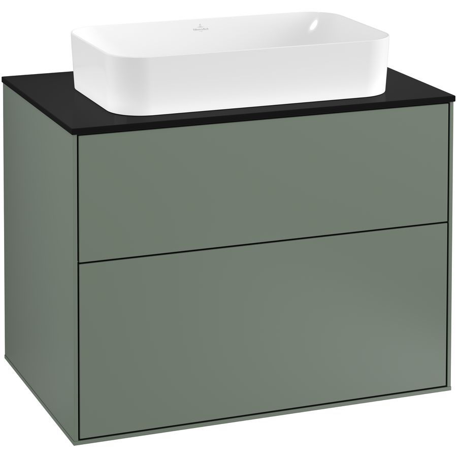 Wastafelonderkast Finion 800x603x501mm Olive Matt Lacquer G22200GM