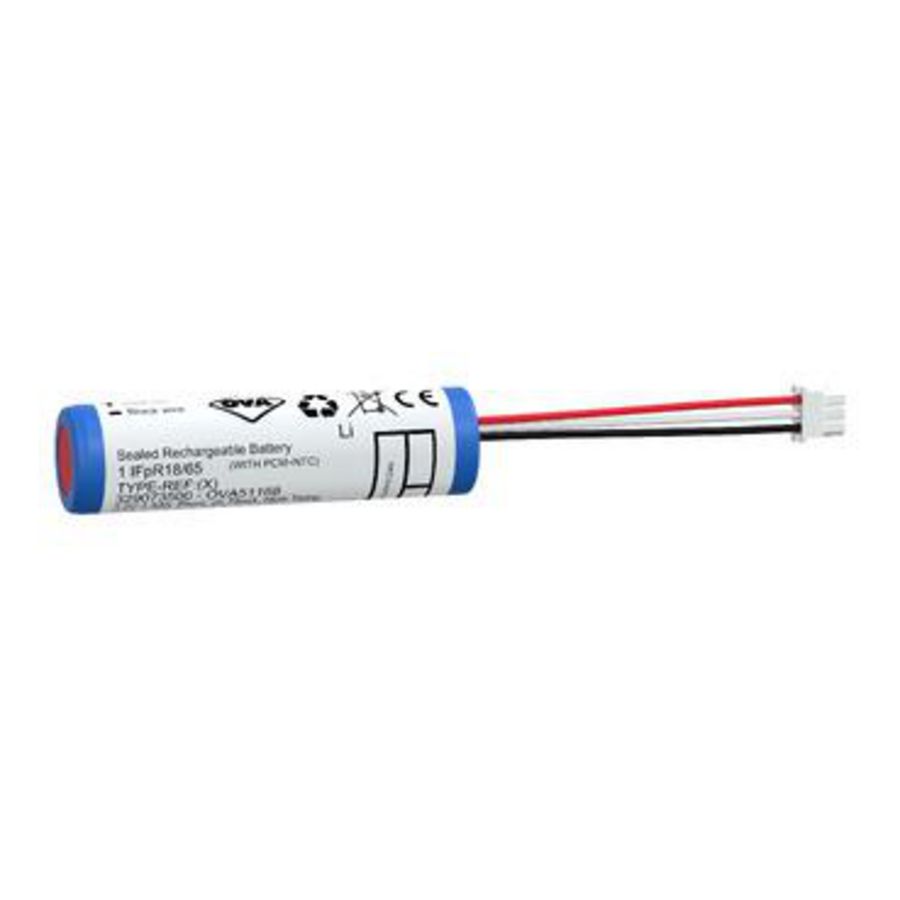 Batterij voor noodverlichting 3.2V 1.5A LiFePo4 Exiway