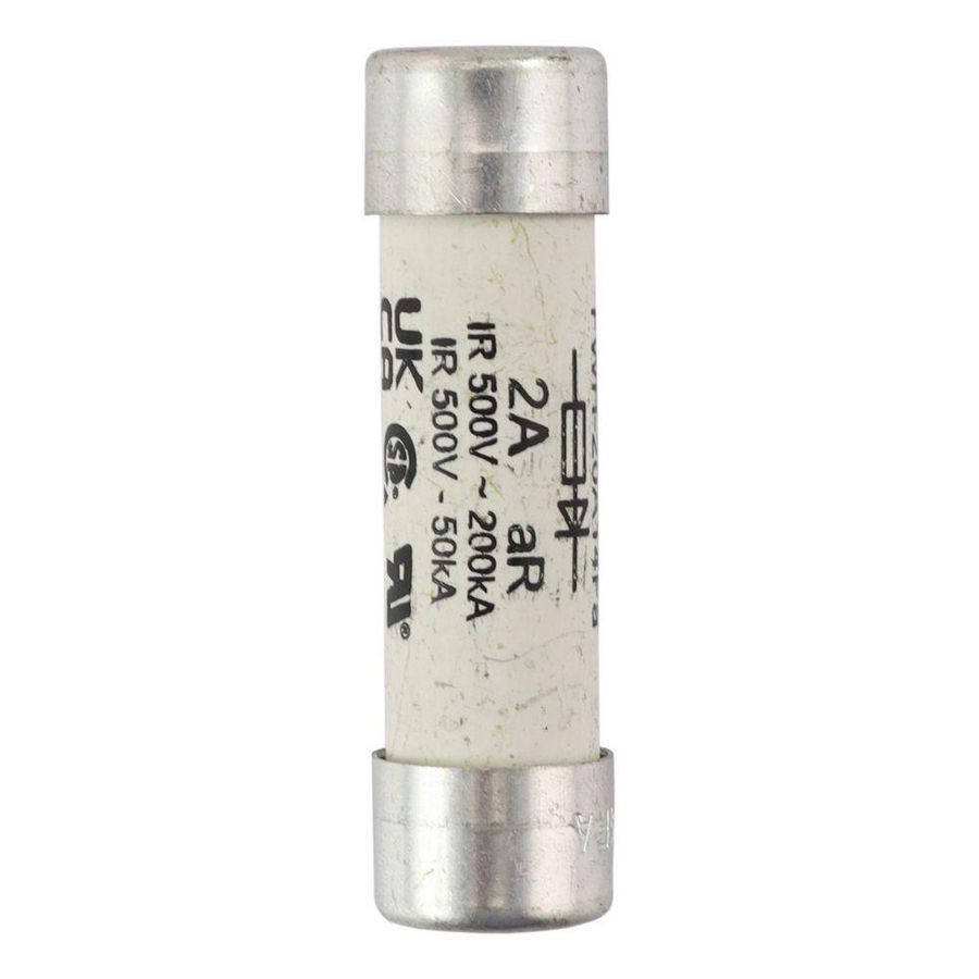 Zekering hoge snelheid 2A AC 500V 50kA 14x51mm aR UL VVE=10