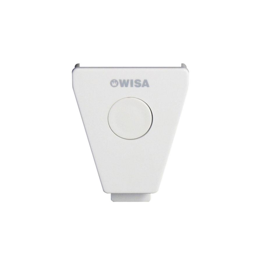 Druktoets / spoelknop met spoelonderbreking 250/500/750 compleet wit