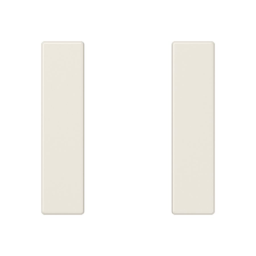 Tastafdekking compleet 1-voudig A(S)500 wit KNX