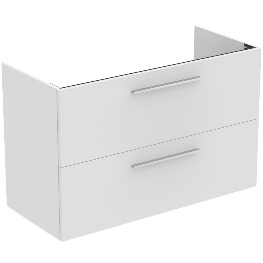 Wastafelmeubel I.LIFE-A 100cm 2x la mat wit