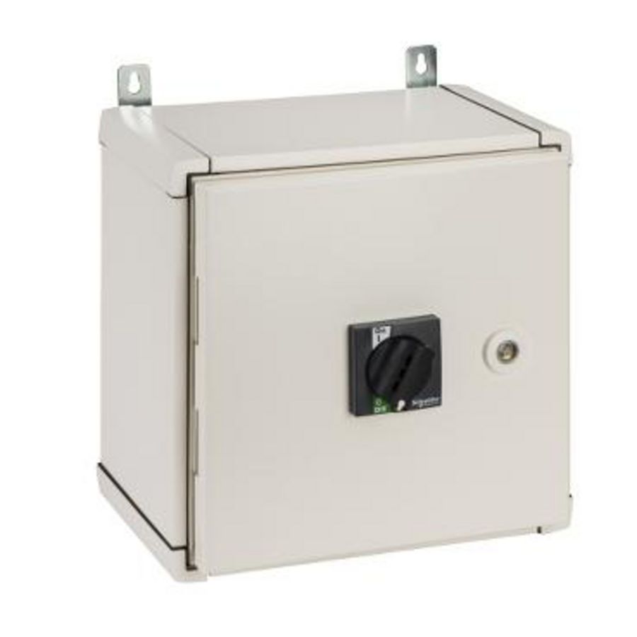 Weerbestendige behuizing Staal Zwarte hendel Acc. Compact