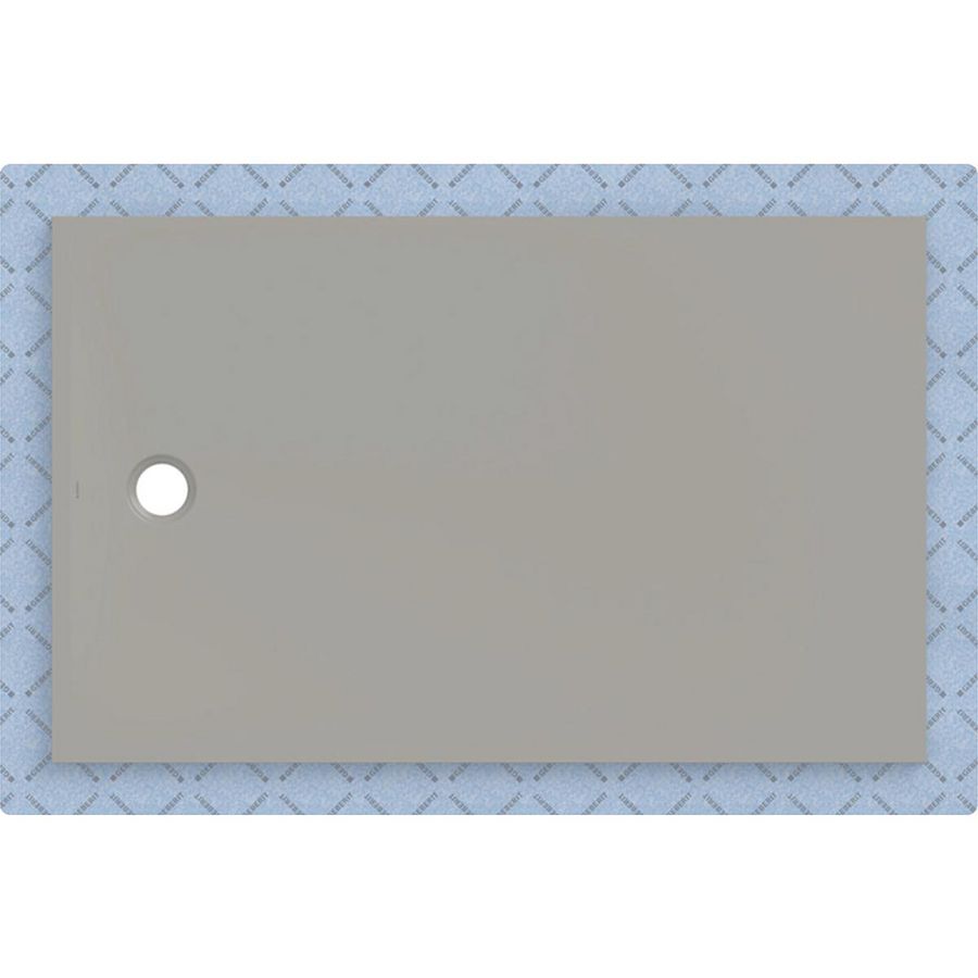 Douchevloer CleanFloor30 met afdichtingsvlies grijs: 160x100cm
