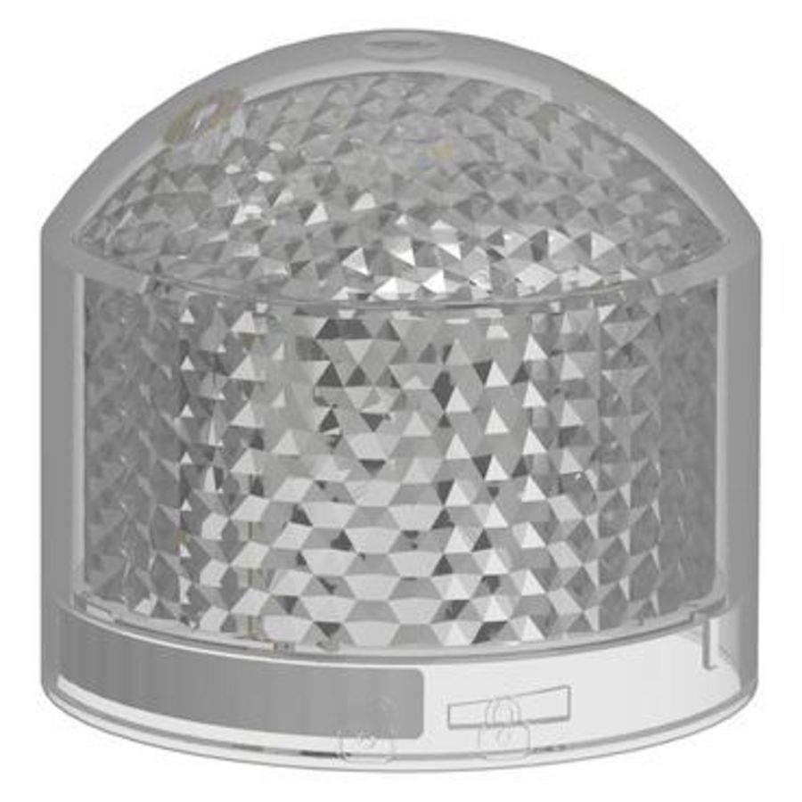 Torenverlichting Beacon Steady wit colored lens