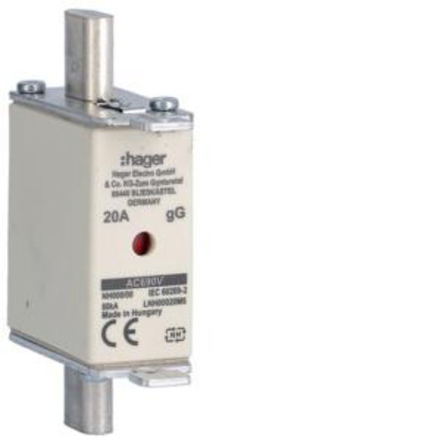 Mespatroon NH000 20A 690V gG combimelder VVE=3