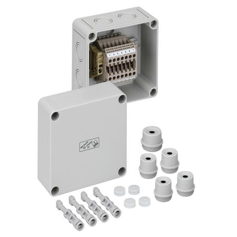 Rijenklemmenbehuizing IP54/IP66 aderdoorsn. 61500701