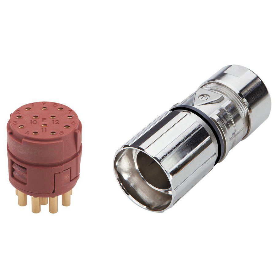 Connectorset EPIC SIGNAL M23 KIT D6 N 12P BLMS