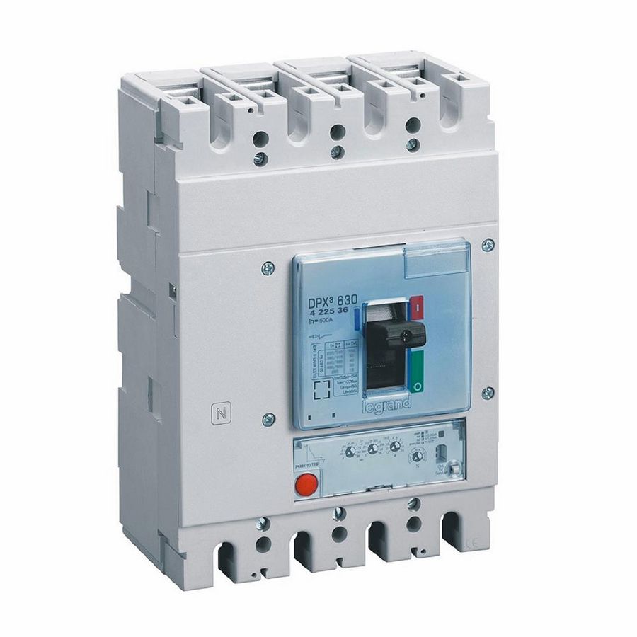 Vermogensschakelaar 630 ELE S1 500A 4-polig 100kA DPX3