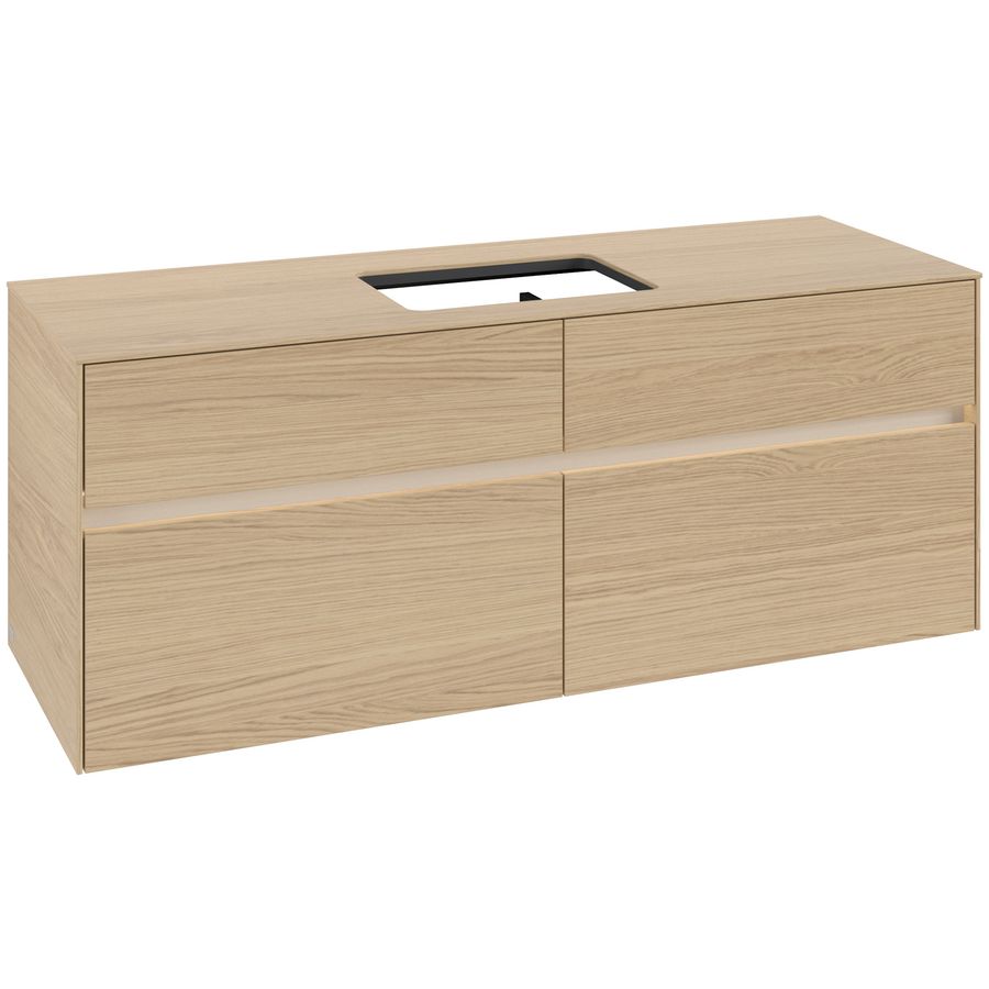Wastafelonderkast Collaro 1400x548x500mm Nord.Oak C116B0VJ