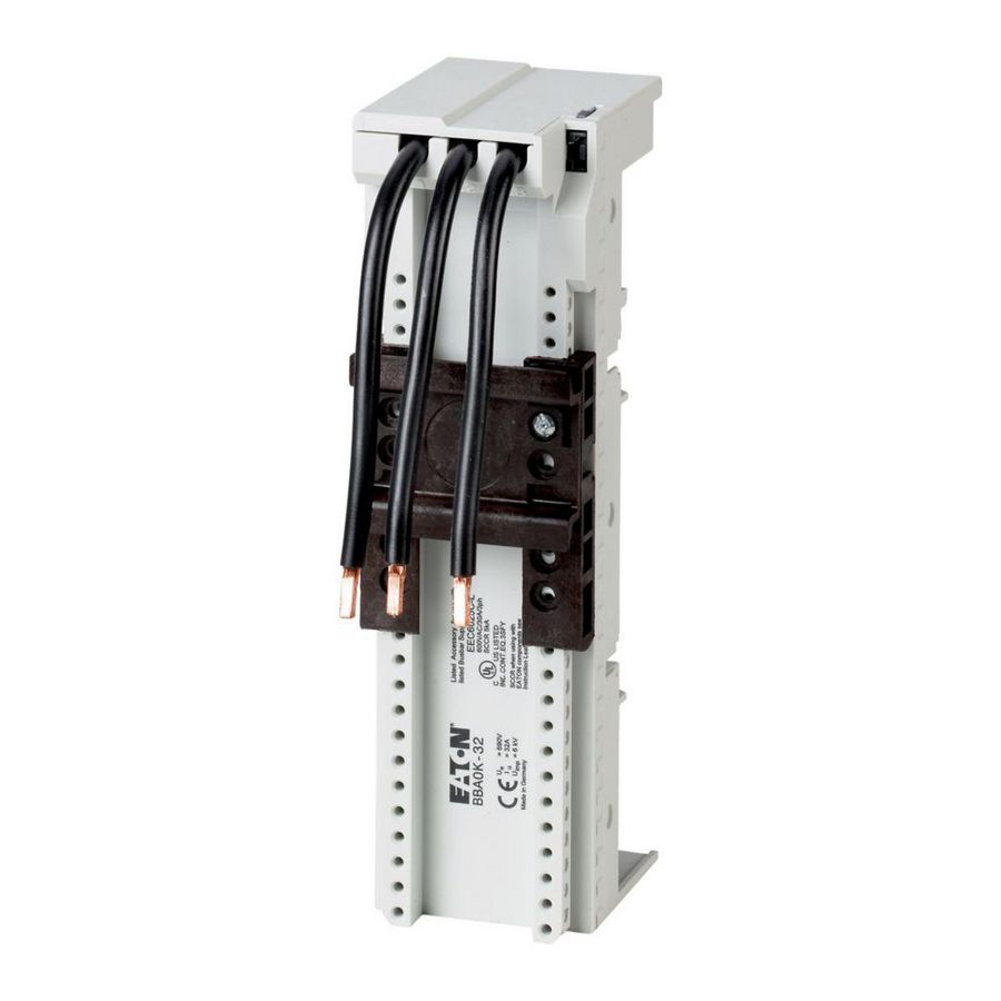 Stroomrailadapter 45mm 32A PKZM0 PKE