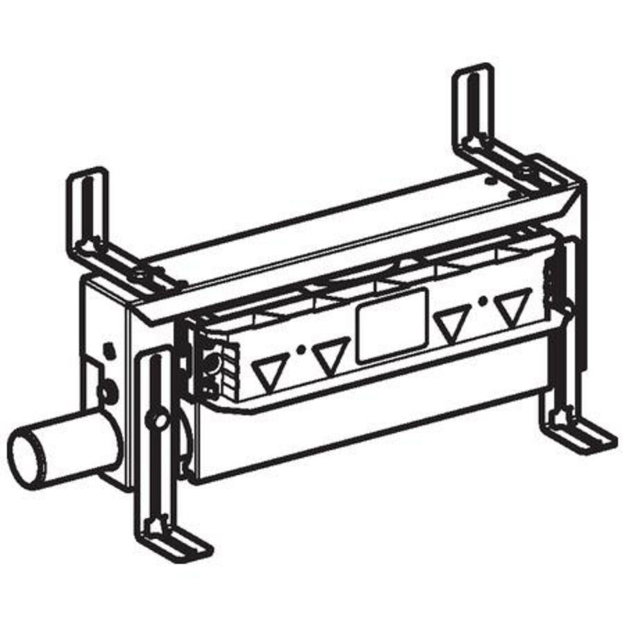 Kombifix douchewandgoot-element H200xD50mm