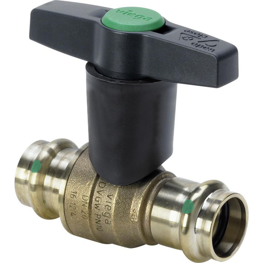 Kogelkraan EASYTOP brons 35mm persaansluiting iso-T-hendel 2275CO