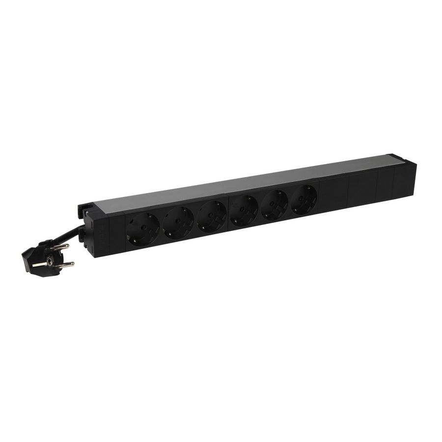 Power Distribution Unit 19" 3m. RA/PA 6x Randaarde out