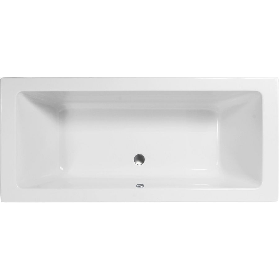 Ligbad duo Grandola 170x75cm wit excl. poten