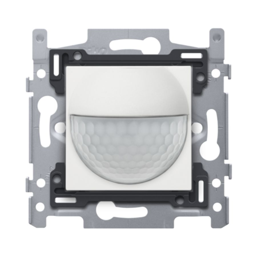 Bewegingsmelder 230V 8m 180° wanddetector inb.doos white c