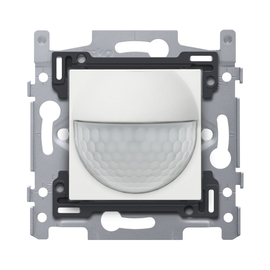 Bewegingsmelder 230V 8m 180° wanddetector inb.doos white c
