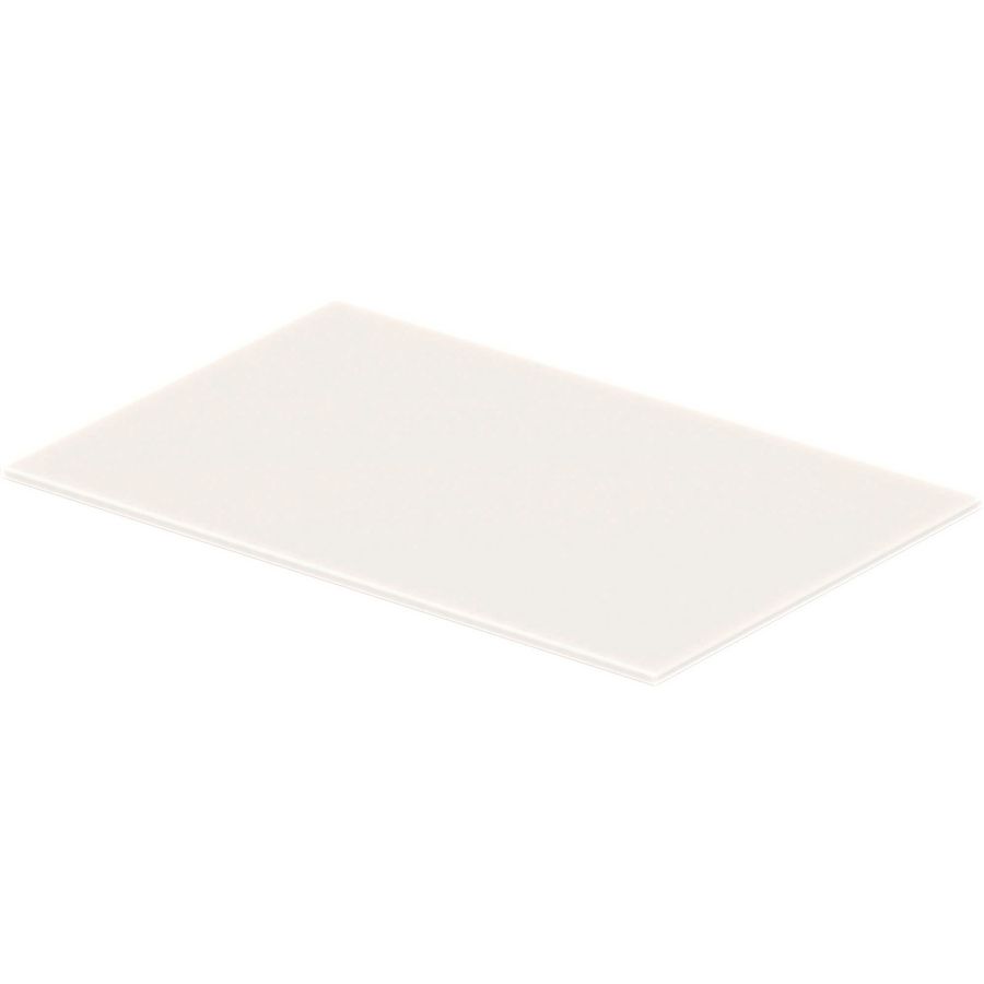 DuraSquare Glazenlegger v.metaalstructuur 970x380x8mm Zwart