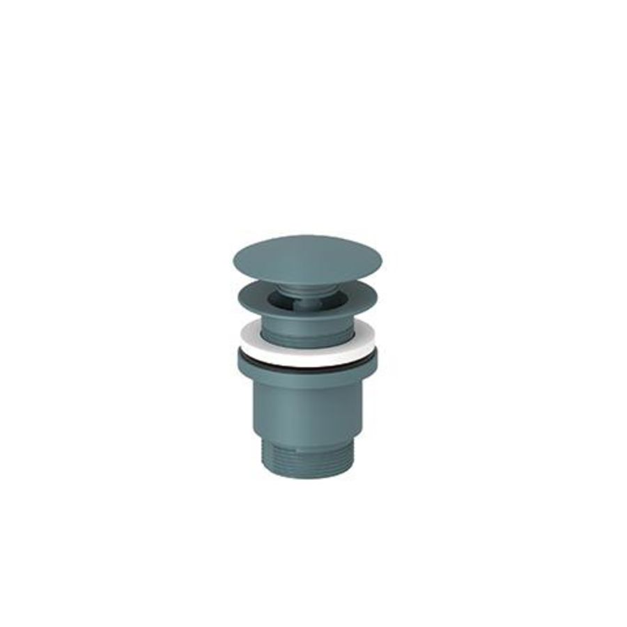 Afvoerplug 5/4" Push M.Overloop L.Blue