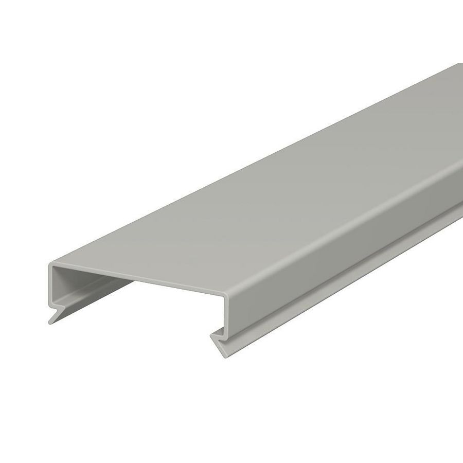 Lengte a 2m. Deksel v. LK4/LK4/N 80mm poly. steengrijs