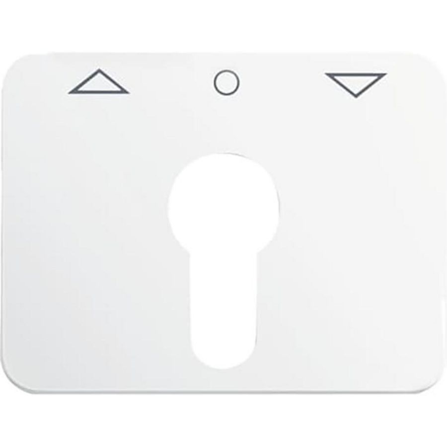 Centraalplaat v inb jaloeziesch USL-101 a-albast/studiowit (1755 PZ-24G-101)