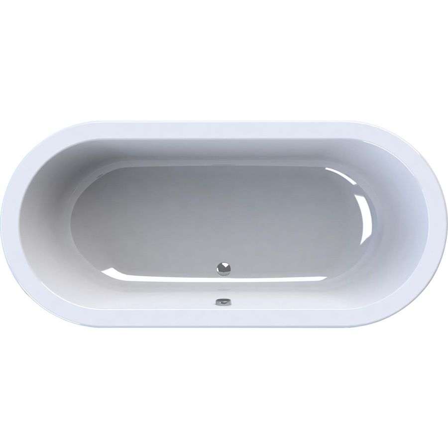 Ligbad duo Dianthe 190x90cm wit excl. poten