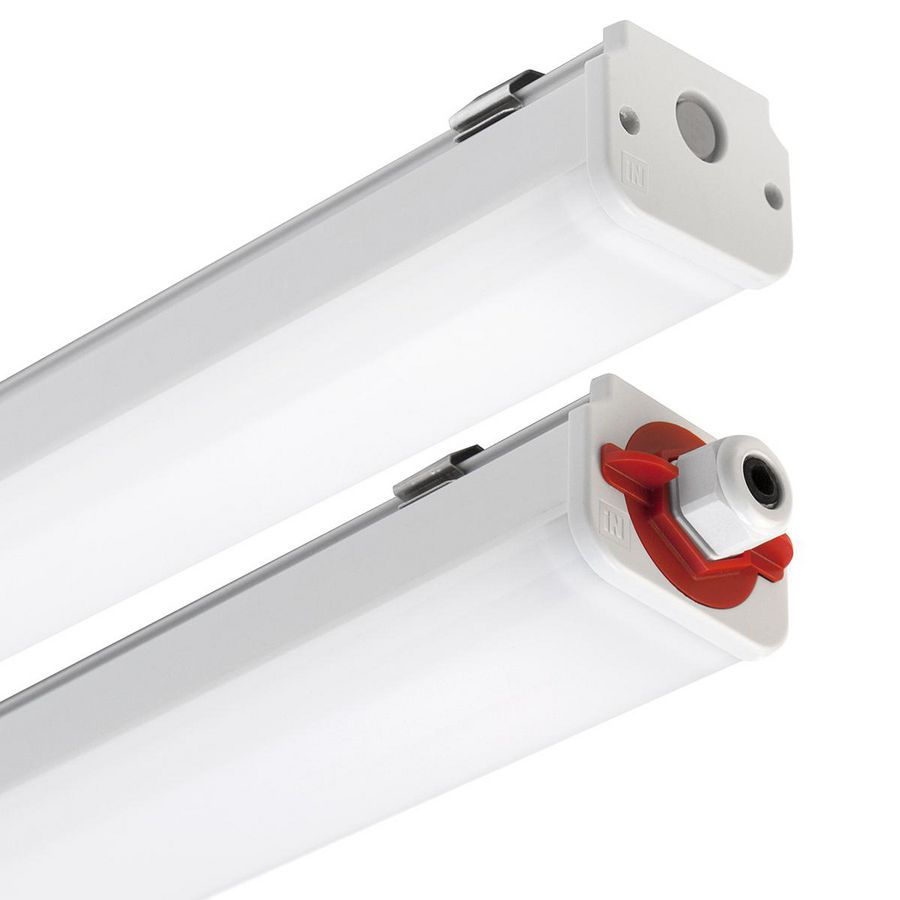 LED-Waterdichte armatuur 4000K 25W statisch symm. extra vers