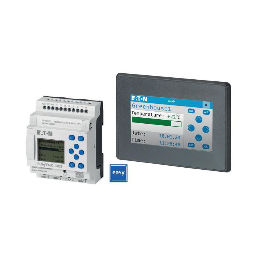RTD Easy E4 starterset, Easy-E4-UC-12TC1,12/24V DC, 24V AC,