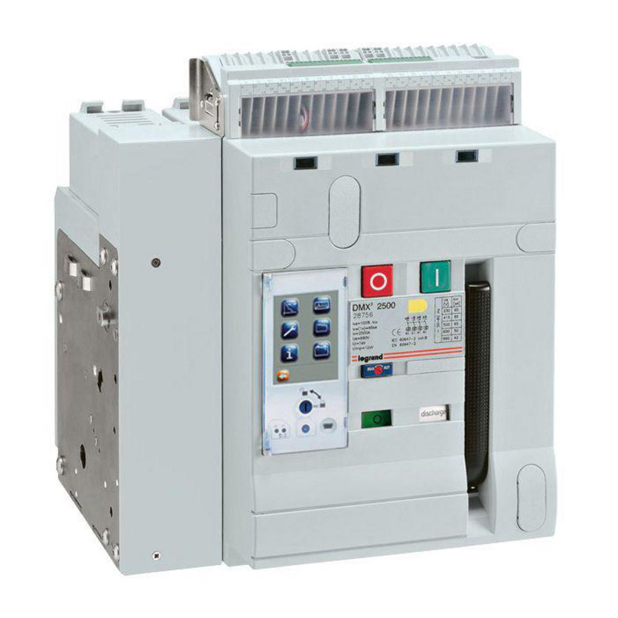 Vermogensautomaat H2500 4-polig 2500A 65kA DMX3