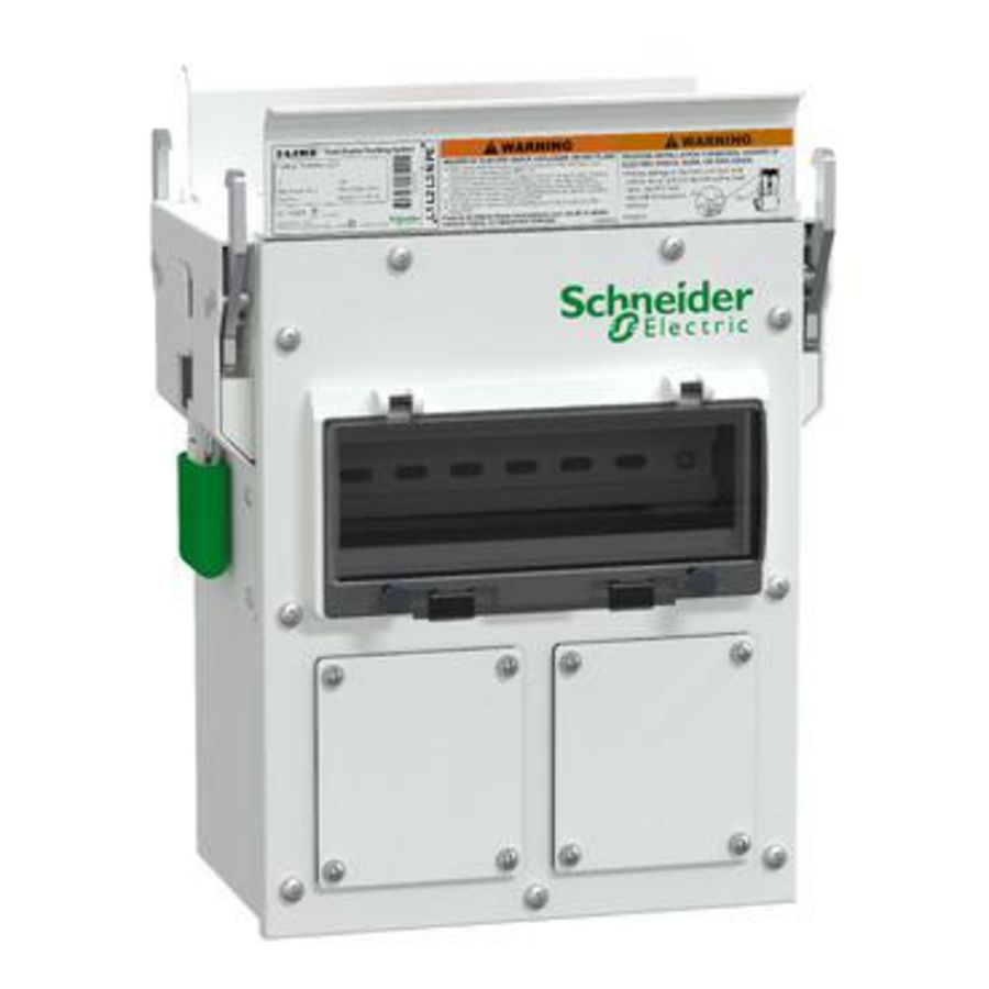 Aftakunit, I-Line Track, type 1, leeg voor 2X16 of 32A stopc