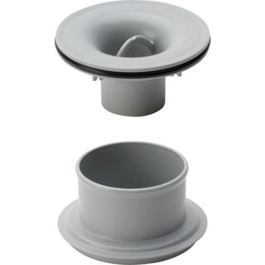 Advantix duikpijp grijs kunststof