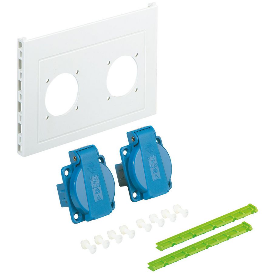 Contactdoos flens IP44 IK08 07227001