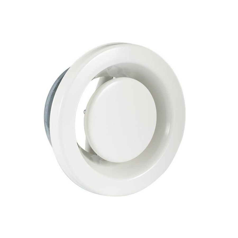 Afvoerventiel staal Ø100mm