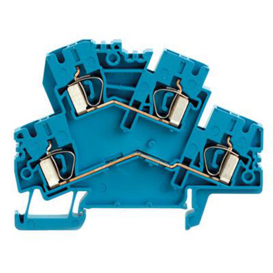 Doorvoerklem blauw 4mm2 80 VVE=50