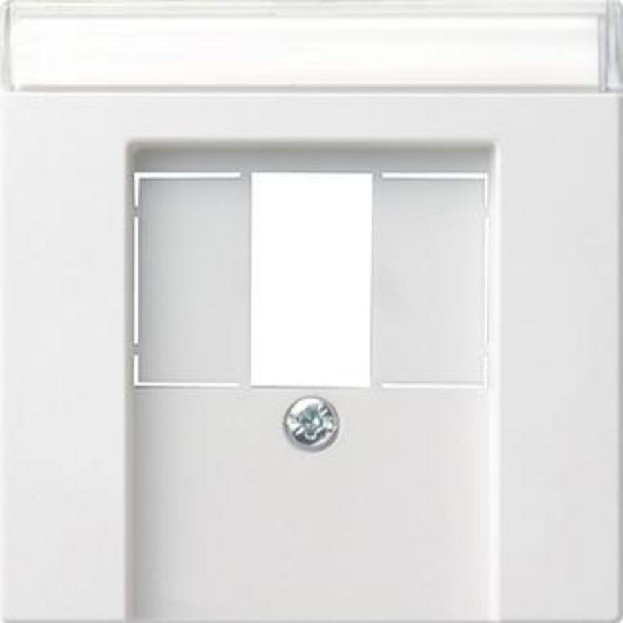 Afdekking TK TAE USB System 55 z.wit