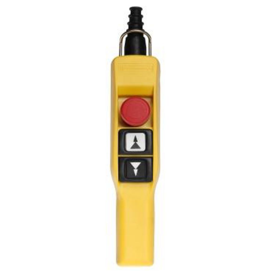 Hangende drukknopkast pistoolgrip 2 drukknoppen/1 XAC-A
