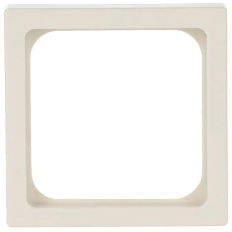 Centraalplaat afdekking v telecom 50x50mm s-ivoorwitwit