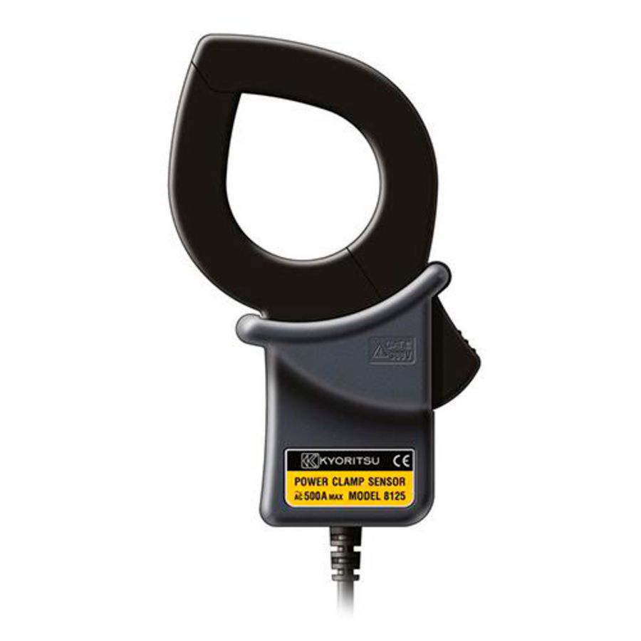 Stroomtang 500A, bek diameter 40mm, inclusief tas, voor 63xx