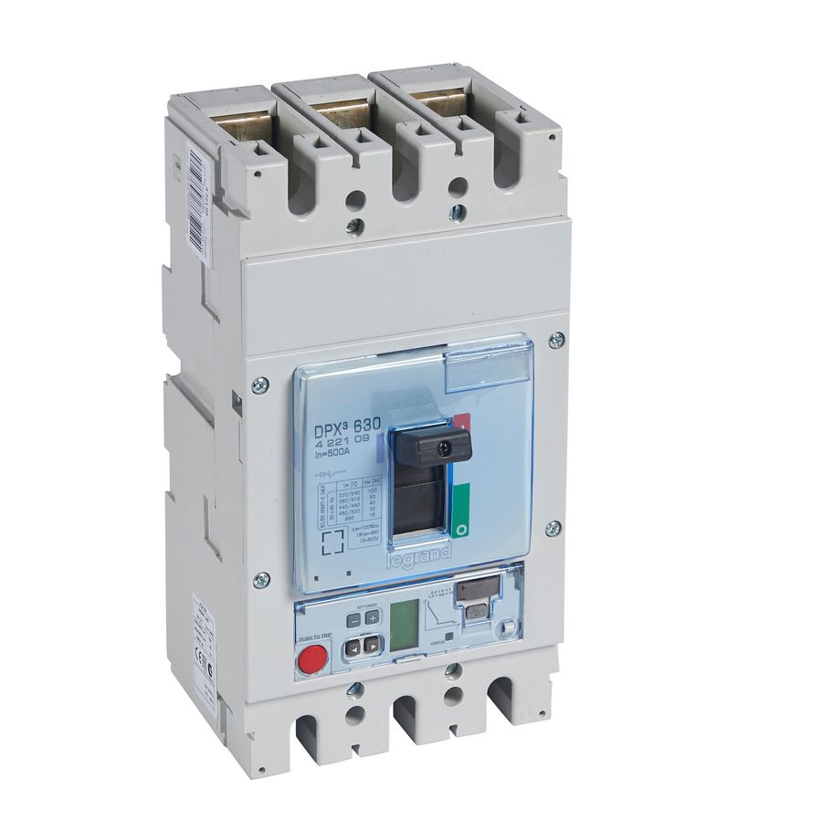 Vermogensschakelaar 630 S2 + meten 3P 500A 50kA 400V DPX3