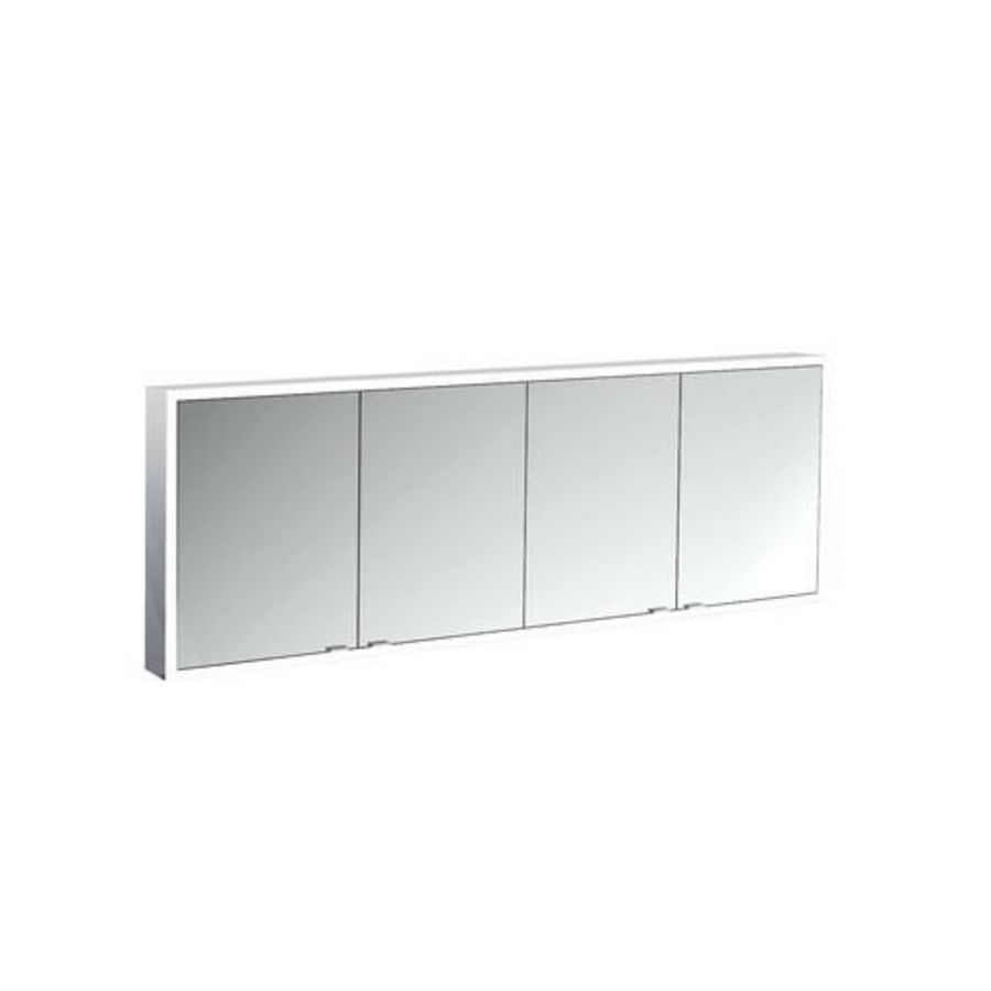 Spiegelkast Prime Facelift opbouw 1800mm 4 deur Ip 20